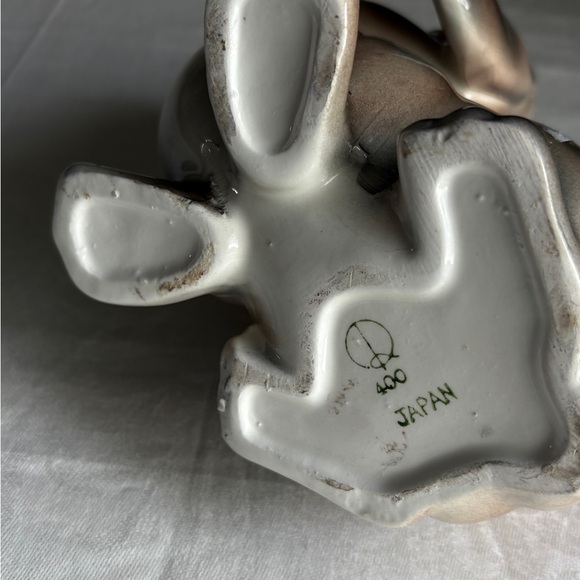 Adorable Brown and White Dog Planter with Get Well Soon Message Green Gift - Picture 3 of 13